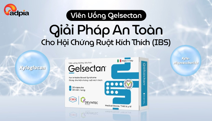 Viên Uống Gelsectan – Giải Pháp An Toàn Cho Hội Chứng Ruột Kích Thích (IBS)